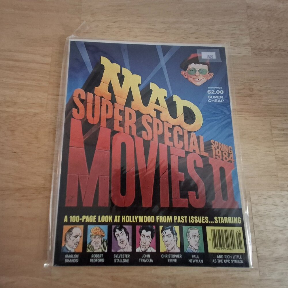 Vintage Spring 1984 Mad Magazine Super Special Movies 2 - 100 PAGE HIGHER GRADE